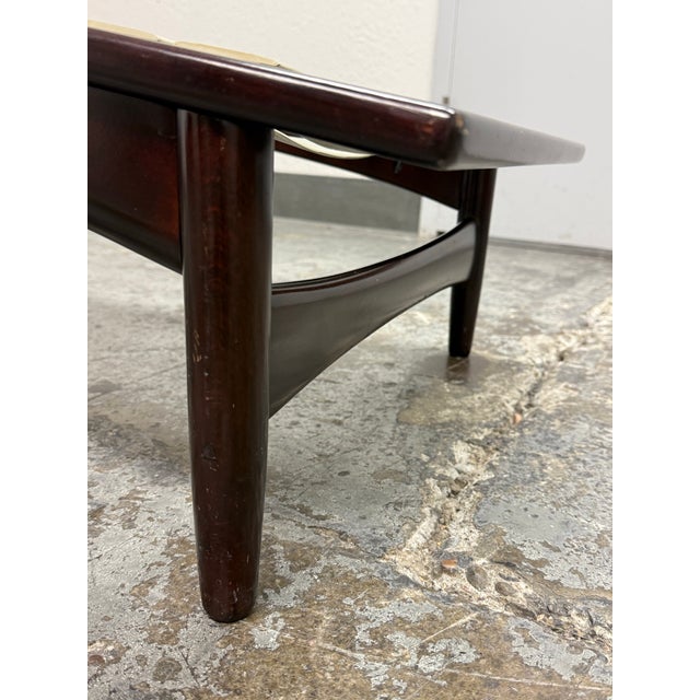 Ib Kofod-Larsen for Selig Furniture Chaise Lounge, Mid 20th Century For Sale - Image 10 of 12