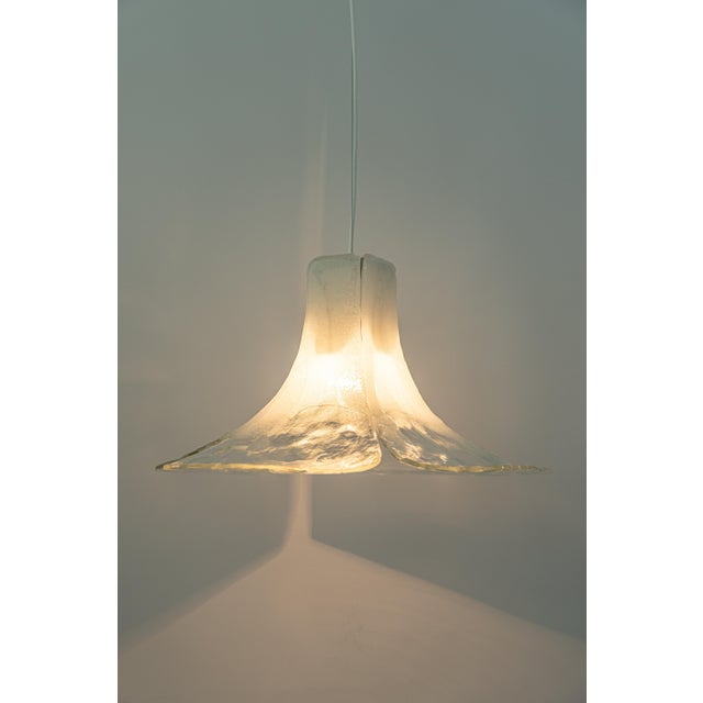 Murano Pendant Light attributed to Kalmar, 1970s For Sale - Image 10 of 14