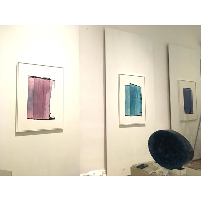 Contemporary Emma Godebska, Night 1, Acrylic and Pigment on Board, 2022 For Sale - Image 3 of 5