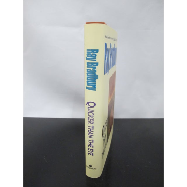 American Ray Bradbury Signed Avon Books 1996 1st Edition Quicker Than the Eye With Coa For Sale - Image 3 of 8