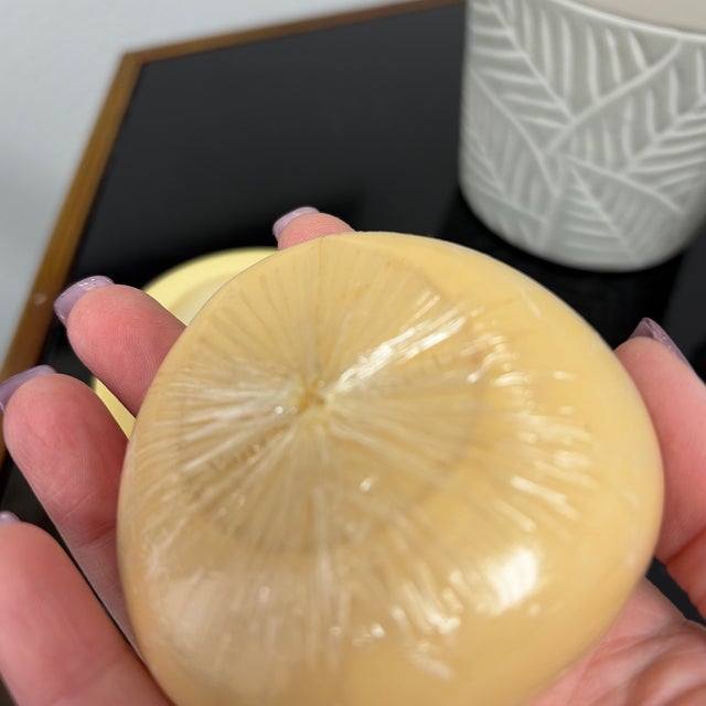 1970s Vintage Van Cleef and Arpels Soap Dish With Soap- New For Sale - Image 5 of 8
