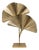 Italian Brass Ginkgo Table Lamp, 2000 For Sale
