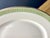 Ceramic Antique French Limoges, T&v, Green & Gold Dinner Plates - Set of 6 For Sale - Image 7 of 10