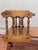 Vintage Early American Two Tiered Solid Wood Maple Side Table. For Sale - Image 4 of 12