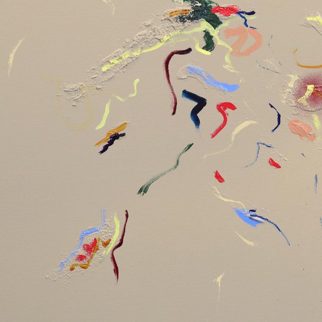 Kaleidoscope - Original Contemporary Minimal Abstract Mixed Media Painting For Sale In Los Angeles - Image 6 of 9