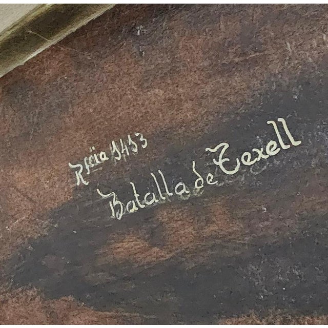 Neoclassical Painted Nesting Tables with Gold Leaf Tops, Set of 2 For Sale - Image 11 of 18