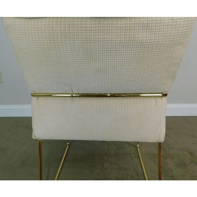 Otto Gerdau Italian Mid-Century Modern Brass Armchairs - a Pair For Sale - Image 12 of 13