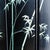 1960s Hollywood Regency Chinoiserie Black Lacquer & Gilt Four-Panel Room Divider For Sale - Image 11 of 15