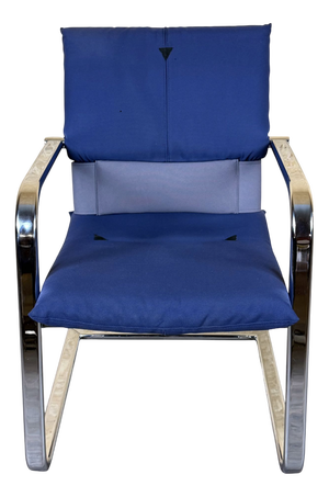 Vintage Cantilever Chair in Metal and Fabric by Mario Bellini for Vitra, 1990s