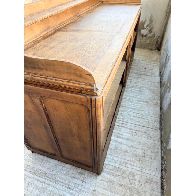 Oak Shop Counter, 1950s For Sale - Image 11 of 18