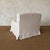 Bruce Chair - Belgian Inspired Roll Slip Covered in 100% Linen For Sale In Los Angeles - Image 6 of 15