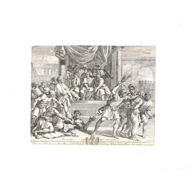 Saint Paul and Silas is an original artwork realized by an Unknown Artist. Original Etching after Poussin drawn by...