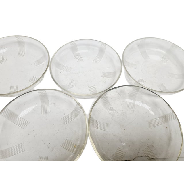 1930s Vintage Art Deco Teller Pads for Desserts, 1930s, Set of 6 For Sale - Image 5 of 11