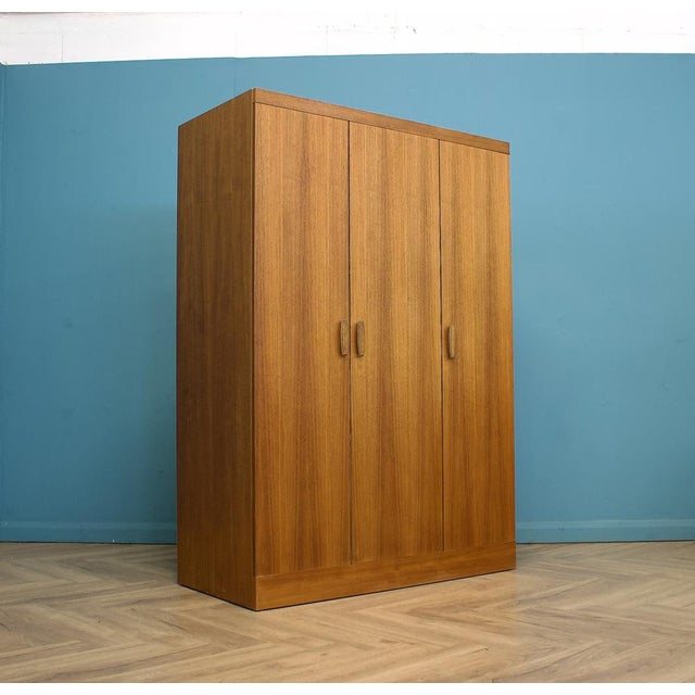 Mid-Century Modern Teak Quadrille Wardrobe from G-Plan, 1960s For Sale - Image 4 of 12