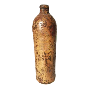 Antique Stoneware German Bottle Nassau Clay Apollinis Brunnen MIneral Water