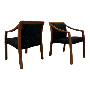 Pair of Harvey Probber Style Arm Chairs