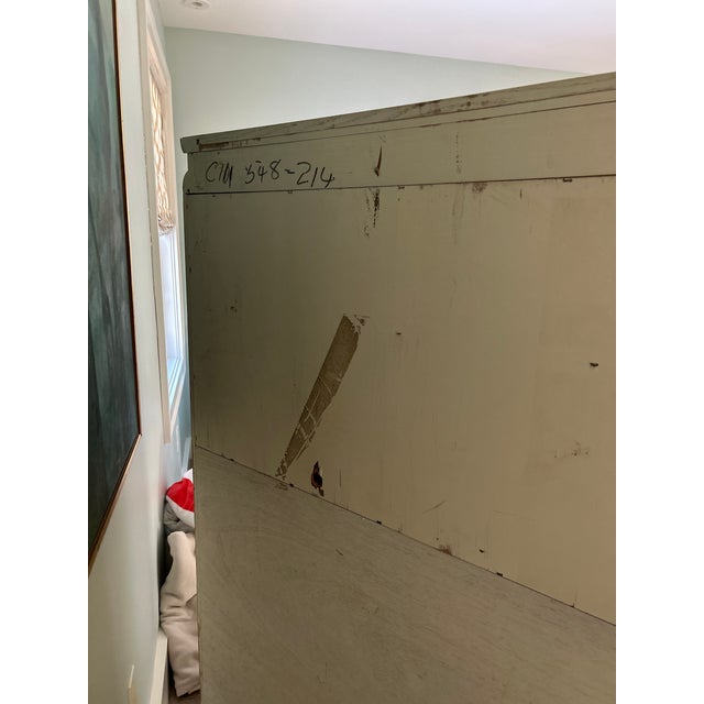 1960s Ming Style Cream Armoire/Storage Cabinet For Sale - Image 12 of 13