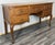 Vintage French Louis XVI Style Carved Oak Desk or Chest For Sale - Image 6 of 14