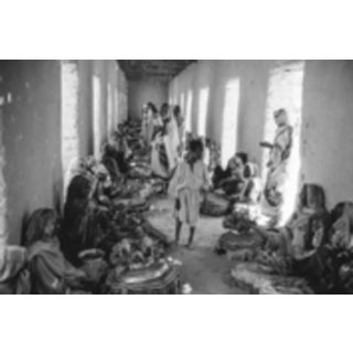 José Nicolas, Faya Market Largeau, 1987, Silver Print For Sale