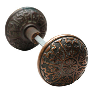 Antique Sargent Bronze Entry Door Knobs