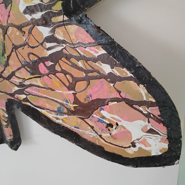 Original Mary L. Proctor Sheet Metal Cutout "Grace Butterfly" For Sale - Image 17 of 17