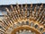 19th Century Italian Gilded Sunburst Mirror – Handcrafted Solid Wood For Sale - Image 4 of 9