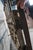 Vintage Victorian Ball & Stick Oak Fence Gate Door Architectural Salvage For Sale - Image 4 of 11