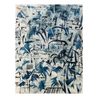 Chef de Mulu, The Birds, Acrylic on Paper For Sale