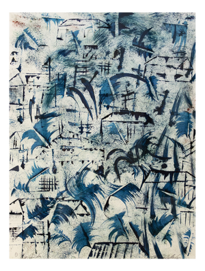 Chef de Mulu, The Birds, Acrylic on Paper