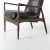 Wood Four Hands Braden Chair, Durango Smoke Leather For Sale - Image 7 of 12