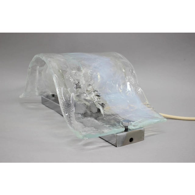 1970s Murano Glass Wall Light, Italy, 1970s For Sale - Image 5 of 13