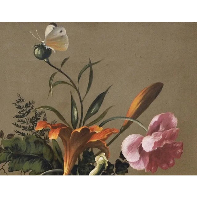 After Jan Van Os, Flowers Still Life, 2007, Oil on Canvas For Sale - Image 3 of 6