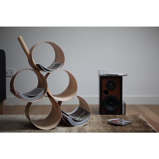Magazine Rack by Carl Magnus Persson for Villa Home Collection For Sale - Image 4 of 6