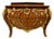 Grand French Rococo Marble Top Dresser With Ornate Carved Wood & Gold Leaf For Sale