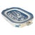 Early 19th Century Antique Chinese Qing Canton Blue & White Export Porcelain Warming Dish 1800 For Sale - Image 5 of 15