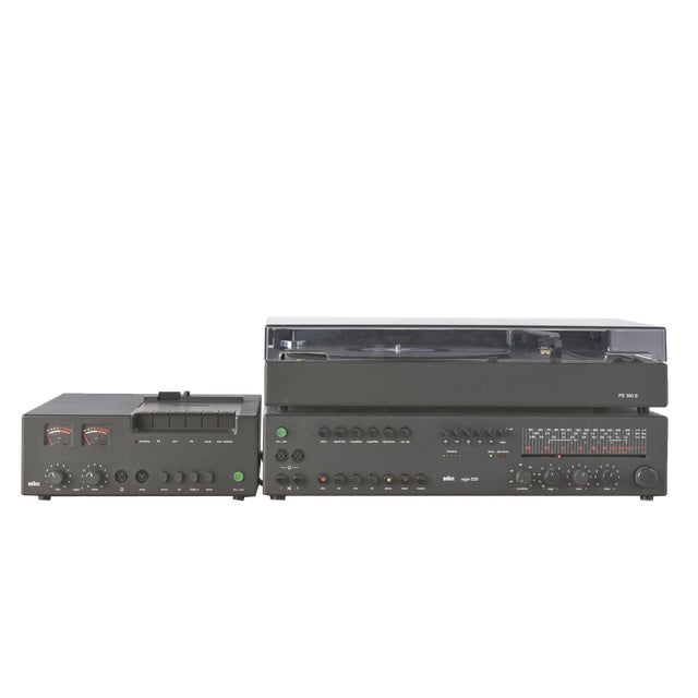 525 PS550s and TGC450 HiFi System Director by Dieter Rams for Braun AG, Germany, 1977, Set of 3 For Sale