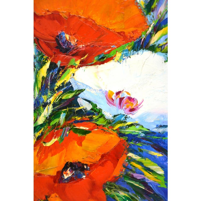 Anemones 20.Modern Original Painting. For Sale - Image 6 of 10