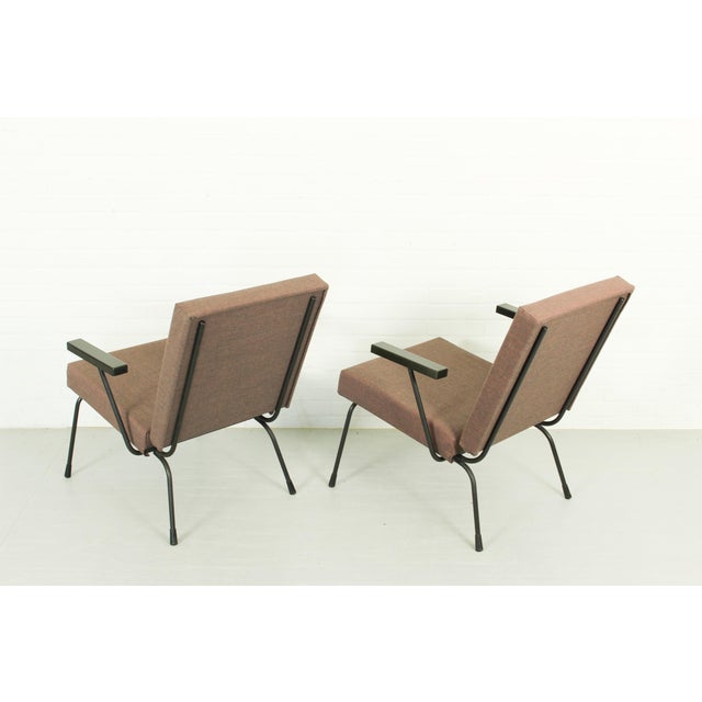 1407 Armchairs by Wim Rietveld for Gispen, 1950s, Set of 2 For Sale - Image 10 of 16