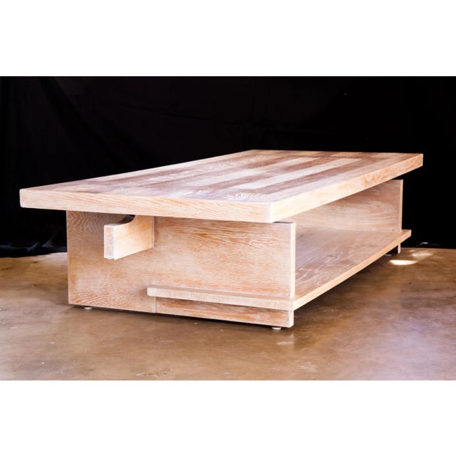 Lane Altavista Coastal Constructivist Cerused White Oak Walnut