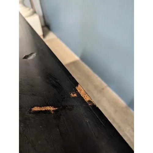 Vintage Black Games Table For Sale - Image 6 of 10