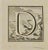 Letter of the Alphabet D, from the series "Antiquities of Herculaneum", is an etching on paper realized by Luigi...