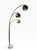 Mid-Century Modern 1970s Space Age Brass and Marble Arc Floor Lamp For Sale - Image 3 of 18