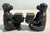 20th C. MCM Chopstick for Andrea by Sadek Cast Iron Monkey Book Ends For Sale In Naples, FL - Image 6 of 6