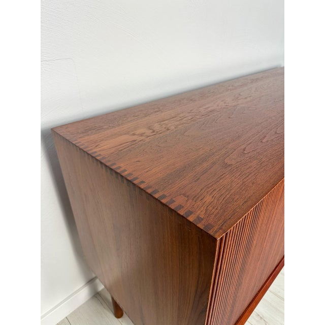 Brown Vintage Danish Teak Sideboard by Peter Hvidt & Orla Mølgaard-Nielsen for Søborg Møbelfabrik, 1950s For Sale - Image 8 of 17