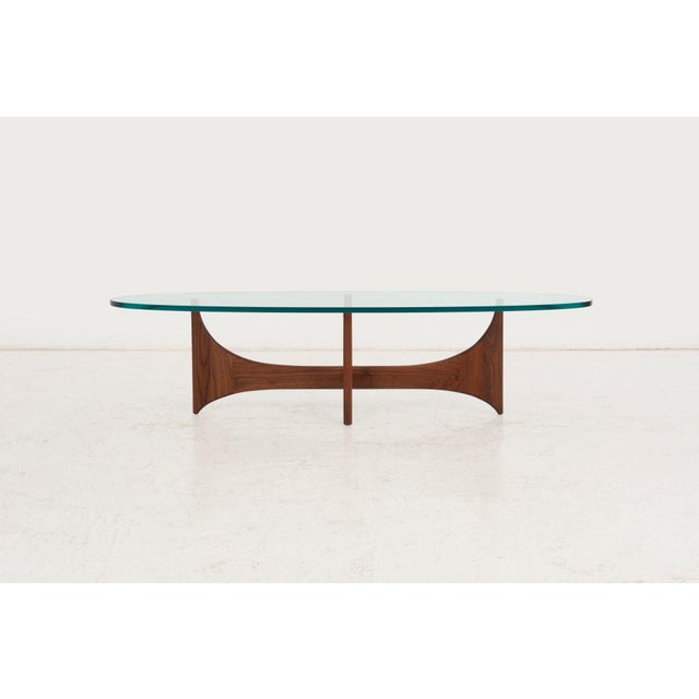 Adrian Pearsall for Craft Associates Oiled Walnut Coffee Table, 1965 A sculptural walnut coffee table designed by Adrian...