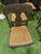 19th Century Hitchcock Style - Set of 5 Antique Painted Stenciled Caned Dining Room Set For Sale In Washington DC - Image 6 of 11
