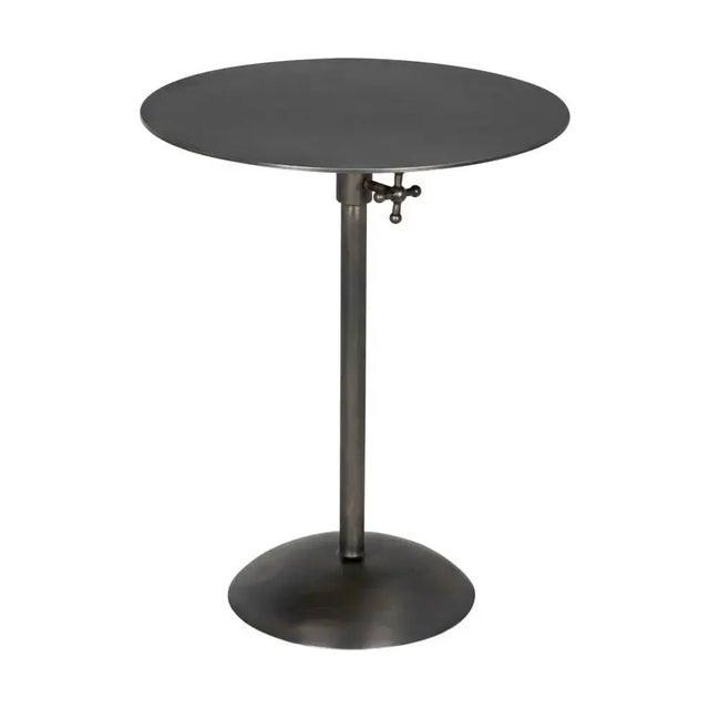 2020s NOIR Felix Side Table, Gun Metal Finish For Sale - Image 5 of 5