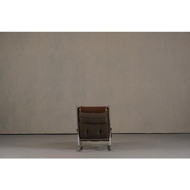 Mid-Century Armchair and Sofa Set by Gillis Lundgren for Ikea, Sweden, 1970s, Set of 2 For Sale - Image 14 of 18