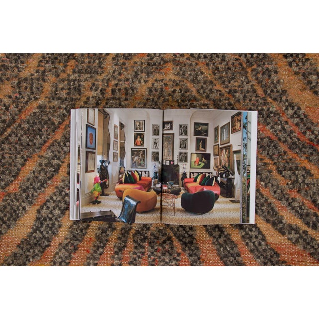 Contemporary Wool & Natural Silk Tiger Stripes Rug by Rug & Kilim, India For Sale - Image 9 of 10