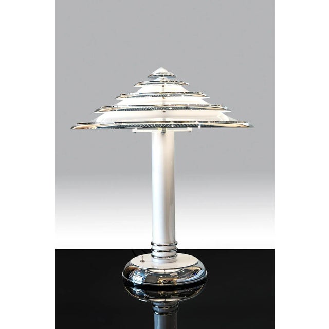 Vintage Table Lamp by Georg Halais For Sale - Image 5 of 6